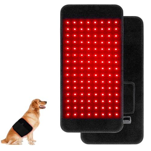 Luma Pet Red Light Therapy Pad Portable Timing Anti-Licking Infrared Red Light Therapy Device for Pain Relief Wound Care in Dogs Cats Horses
