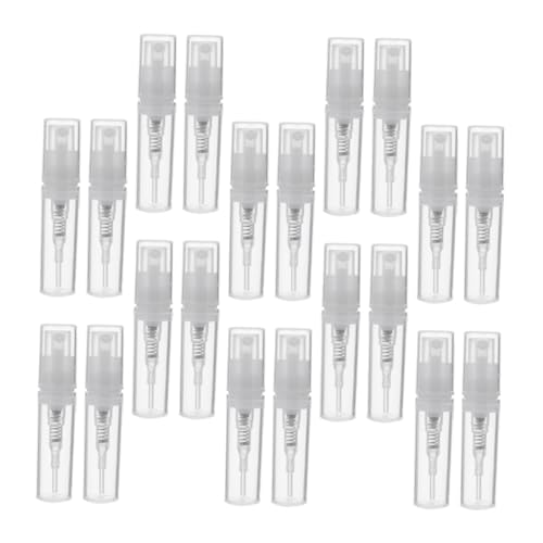 SAFIGLE 20Piezas Perfume Portátiles Frascos Recargables Esenciales y Material Resistente Corrosión