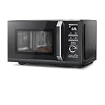 TOSHIBA 26Liter 6-in-1 Air Fry Microwave Combo With Origin Inverter, Chef Defrost, Convection, Combi, Grill, 10 Power Levels, 10 Auto Menus, 900W Microwave,1000W Grill, Black, MW3-AC26SFI(BK)