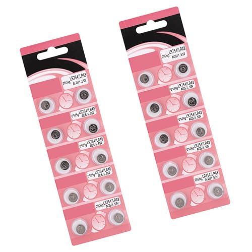 Xinsheinelry ボタン電池 10個/20個 AG5 LR754 アルカリボタン電池 AG5 バッテリー LR754 時計 電卓 小型電子機器用バッテリー