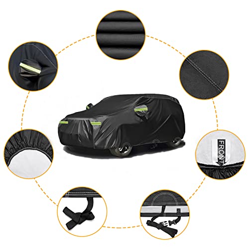 Neverland Waterproof Heavy Weight Suv Car Cover All Weather For Automobiles, Outdoor Full Cover Rain Sun Protection With Peva Cotton, Universal Fit Up To 177 " #TOP2