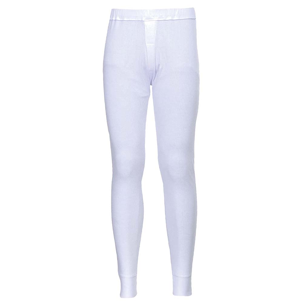Portwest Thermal Trouser, Size: L, Colour: White, B121WHRL