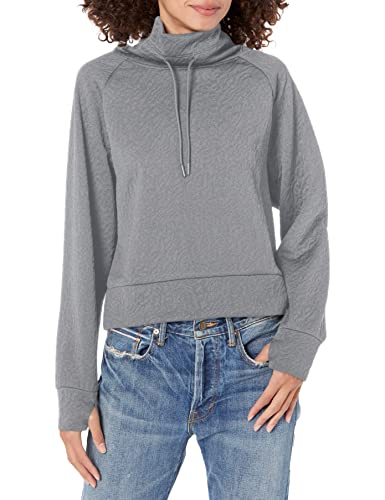 Juicy Couture Women's Jacquard Quilted Crop Pullover