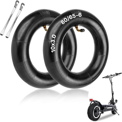 2 Pcs 10x3in Electric Scooter Tires Inner Tubes - 80/65-6