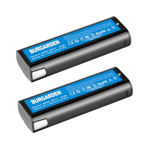 2 Pack 4500mAh NI-MH Battery for Paslode IM350 404717 404400 900400 900420 900600 901000 902000 IM250 IM200 IM65 IM50 B20544E BCPAS-404717
