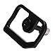 HCZHKJ Bike Front Fork Shifter Cable Baffle Shift Cable Mirror Finish Aluminum Alloy Black Cycling