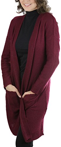 Image of ToBeInStyle Women's Warm Heavy Knit Long Sleeve Cardigans
