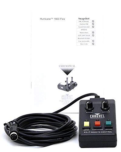 Paquete Audiosavings: Máquina de humo y niebla Chauvet Hurricane H-1800 Flex con controles DMX y altavoz portátil Rockville RockShip Bluetooth de 50 W (2 artículos) miniatura 5