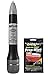 Dupli-Color AFM0385 Vapor Silver Exact-Match Scratch Fix All-in-1 Touch-Up Paint for Ford Vehicles (ZY) Bundle with Prep Wipe Towelette (2 Items)
