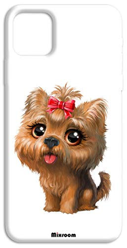 Mixroom - Carcasa trasera de TPU silicona blanda para Oppo A92S fantasía perro con gafas U832