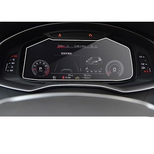 Écran LCD en verre trempé 9H pour Audi A6 A7 2019 2020 antichoc