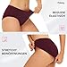 FALARY Unterhosen Damen Baumwolle Atmungsaktiv Hipster Slips, Bequeme und Weiche Unterwäsche für Frauen Schlüpfer Slips Sportunterhosen für Damen 6er Pack（XL/gr.44, Mehrfarbig-3）