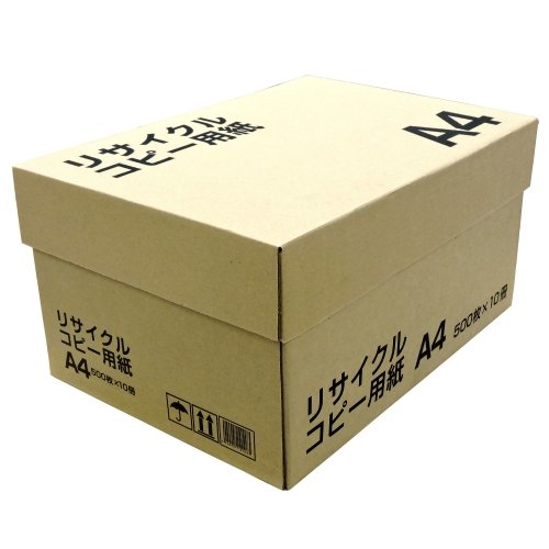 Amazon | 『グリーン購入法適合』 リサイクルコピー用紙 白色度82％ A4 