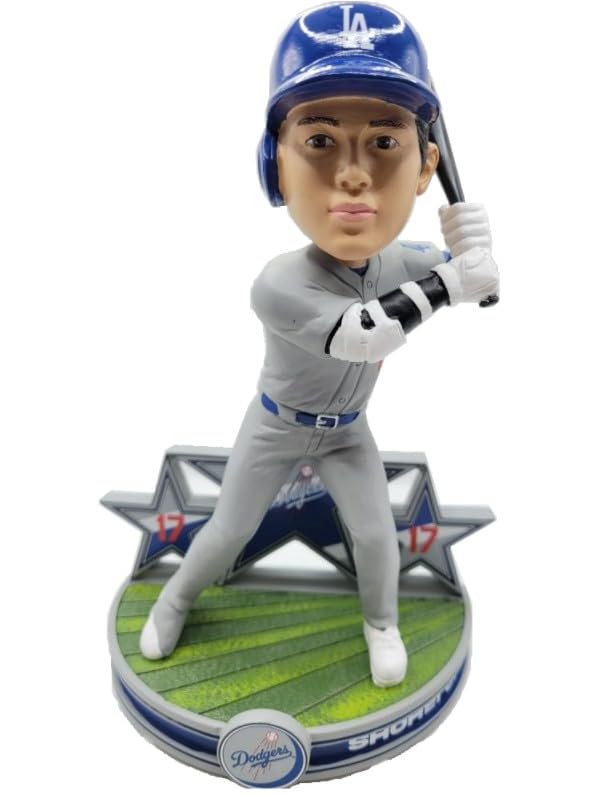 FOCO Shohei Ohtani (LA Dodgers) (Grey Jersey) MLB Superstar Series Bobblehead