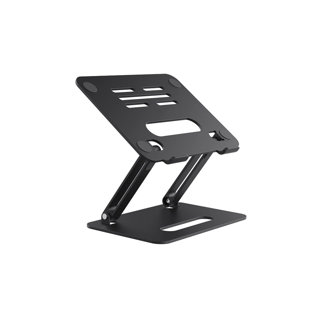 Soporte para computadora ajustable para mejorar tu postura al teletrabajar en casa