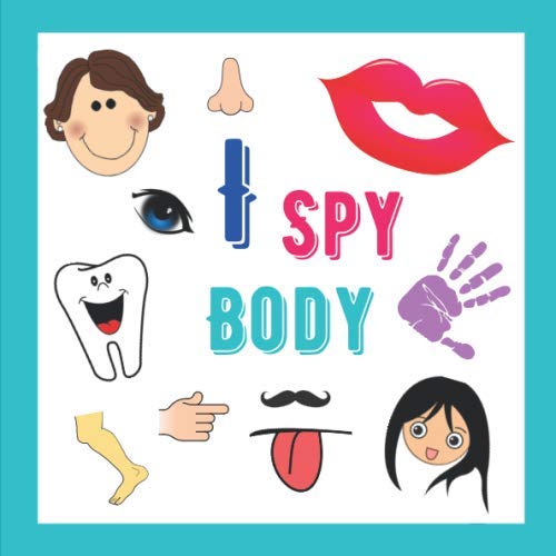 I Spy Body Educational Guessing Game about Human Parts of Body