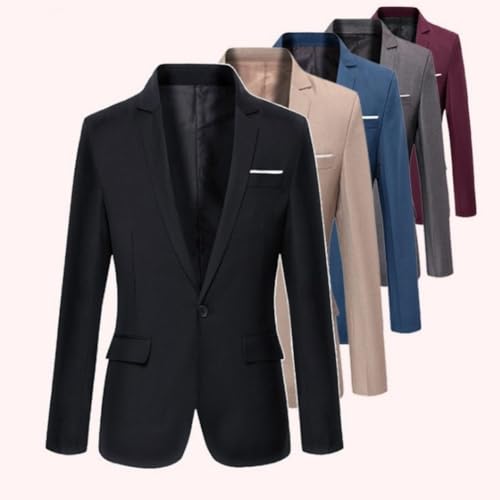 Kyayu Jacket, Mens Casual Blazer Sport Coats, One Button Lightweight Suit Jackets for Men, Slim Fit Suit Jacket Sport Coat2