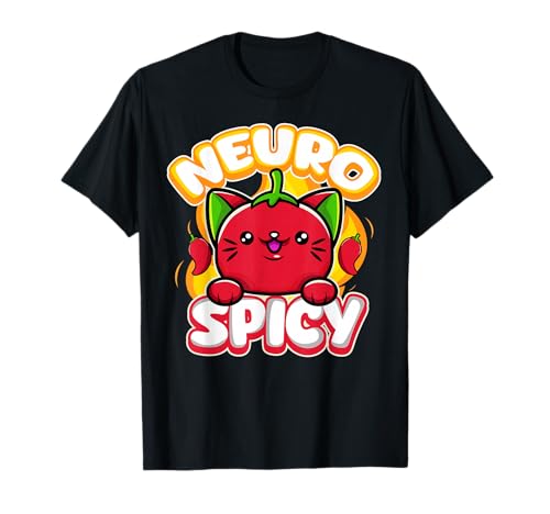 Autism Awareness Cat Neurospicy Special Education SPED ADHD T-Shirt