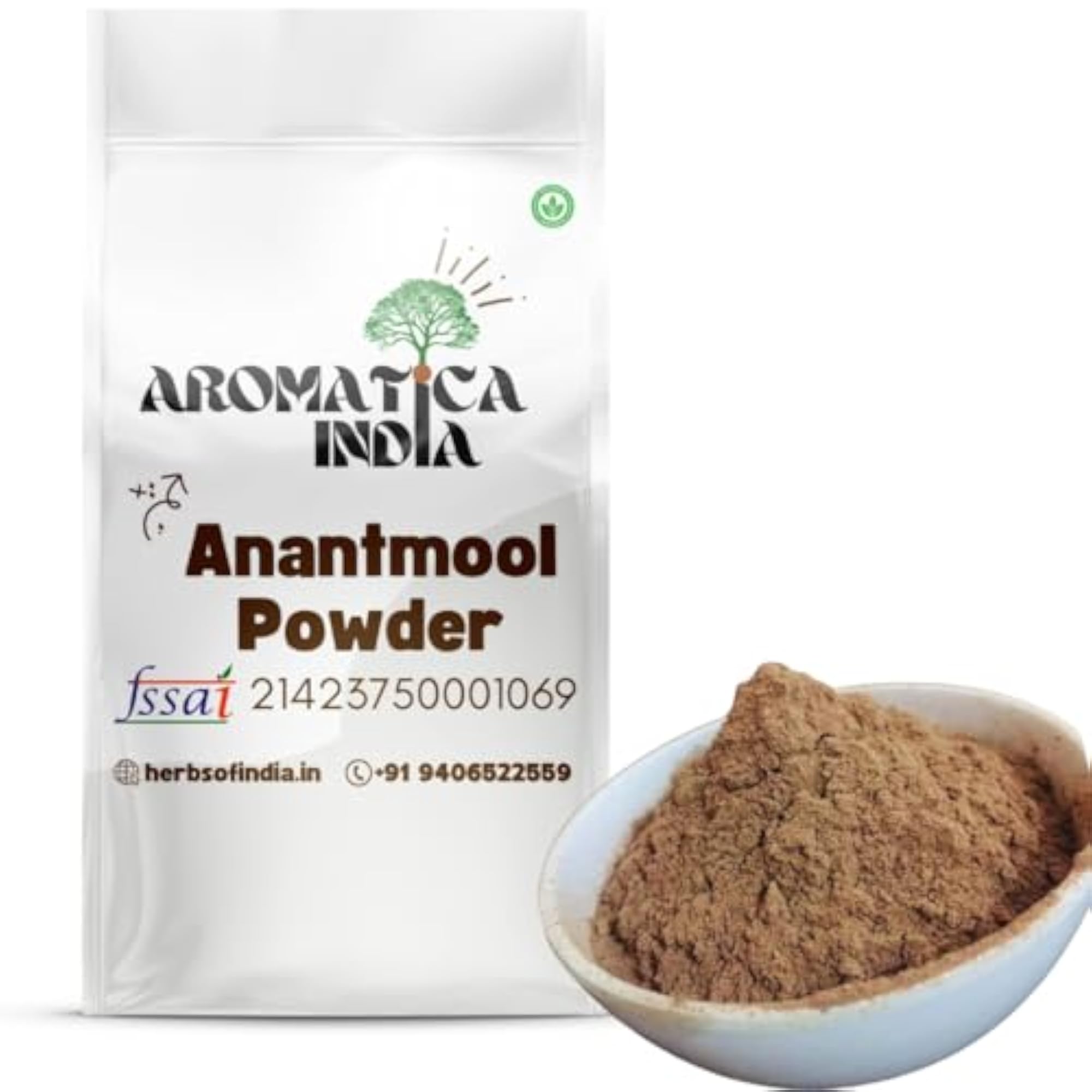 Aromatica 100% Pure & Natural Anantmool Powder for Herbal Supplement