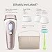 Braun Smart IPL, Vogue’s Best Hair Removal Device, Skin i·Expert Pro 7: at Home Laser Hair Removal, Permanent Visible Hair Reduction, Free App, Vanity Case, Venus Razor, 4 Smart Heads, IPL7387