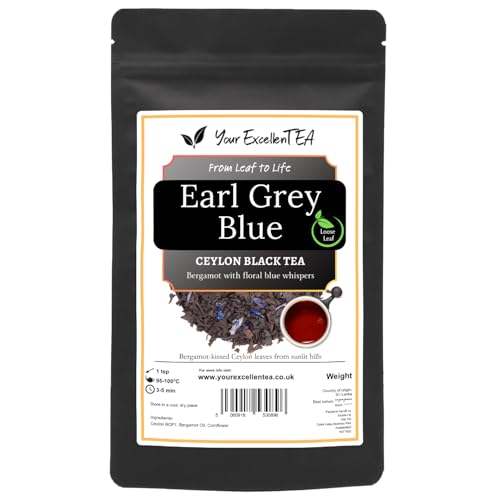 Earl Grey Blue Loose Leaf Black Tea with Bergamot & Cornflower 100g