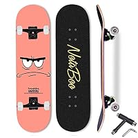 Amazon.co.jp: スケボー コンプリート セット スケートボード 完成品 