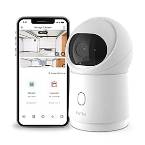 Kamia 2K Smart Garage Door Detecting Camera (Smart Garage Camera)
