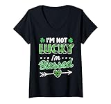Photo Gallery donna verde buffalo plaid im not lucky im beato san patrizio giorno maglietta con collo a v Photo Gallery donna verde buffalo plaid im not lucky im beato san patrizio giorno maglietta con collo a v