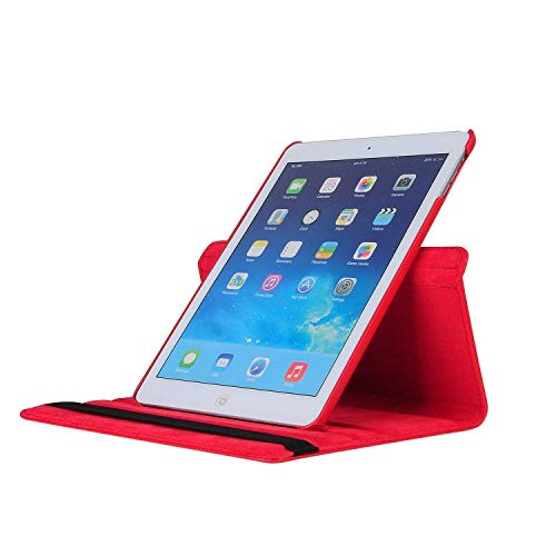 Image of Mcart Rotate Flip ipad Cover iPad 9.7 case 2018 /2017 5th ipad case 6th Generation Red