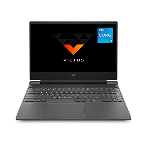 Victus by HP 15-fa0002sf PC Portable Gaming 15.6' FHD IPS (Intel Core i5-12450H, RAM 16 Go, SSD 512 Go, NVIDIA GeForce RTX 3050, AZERTY, Windows 11) Argent mica