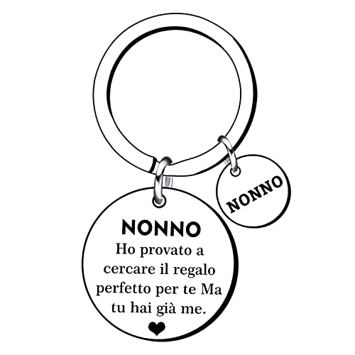 Lumengqi Weihnachtsgeschenk Opa Geschenk Opa Schlüsselanhänger Opa Geschenk Mann Opa Geschenkideen Schlüsselanhänger Vatertagsgeschenk Geburtstagsgeschenk Vatertag Geschenk für Opa, 2, L