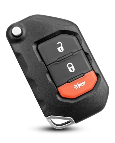 Remote Key Fob Fit for Jeep Wrangler 2018-2022 Gladiator 2020-2022,