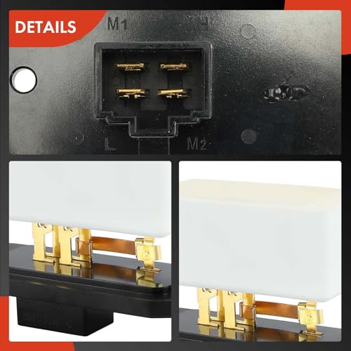 Image of A-Premium Front HVAC Blower Motor Resistor Compatible with Toyota Models | for Tundra 2000-2006