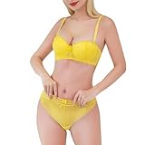 ❤ Slip en dentelle pour femme - Culotte en dentelle douce avec taille élastique.