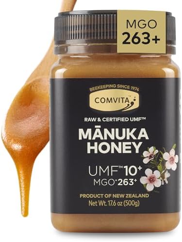 Comvita Manuka Honey UMF 10+ (MGO 263+), Monofloral - 500g (17.6 Oz)