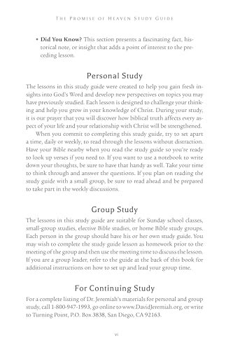 Image of The Promise of Heaven Bible Study Guide: Why You Can Get Excited About Your Eternal Home