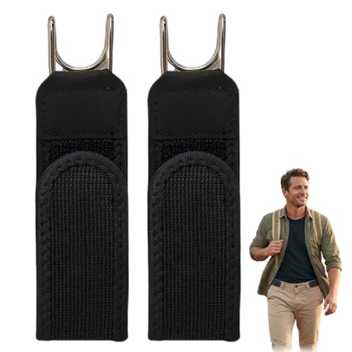 IWIDYA Set da 2 cinture Cintura senza fibbia,cintura uomo elastica,per Jeans, Pantaloni Tempo Libero & Uscite,Unisex