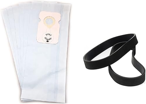 MaxLLTo Reemplazo de 6 bolsas de vacío más 2 cinturones para Riccar tipo B 8955 8850 8650 8950 8925 8920 compatible con Simplicity 7700 7750 7850