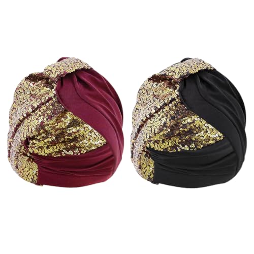 40% Off 2-Piece Muslim Hijab Undercap Set - Stretch Turban Headwear