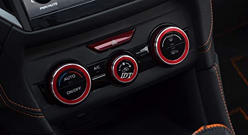 【ミニウエス付】新型 SK フォレスター エアコンダイヤルリング インテリアパネル ベゼル カバー インテリアパネル エアコン調整 ダイアル パネル エアコンベゼル 内装 インナー パーツ ドレスアップ カスタム パーツ エアコン センター ダイヤルパネル