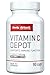Produktbild Bodyattack- Vitamin C Depot, hochdosierte 300mg Vitamin C + 5mg Zinksulfat pro Kapsel, trägt zu einer normalen Funktion des Immunsystems bei, für Sportler & Athleten, Made in Germany-90 Kapseln
