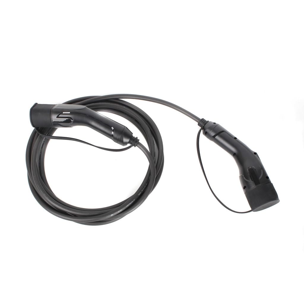 Cable de Carga para Coche eléctrico Tipo 2 - MONOFÁSICO, 16A, 250V, 3.6KW, Compatible con VEHÍCULOS ELÉCTRICOS E HÍBRIDOS ENCHUFABLES
