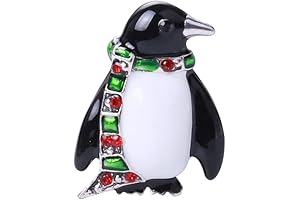 Exquisite Penguin Ornament: A Festive Charm for Your Christmas Attire