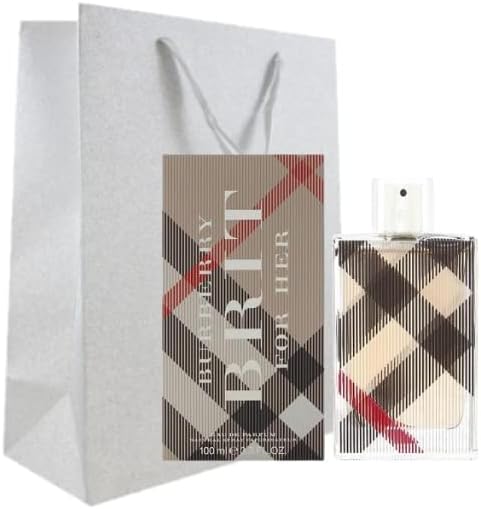 1 X 100ML Burberry Brit For Her Eau De Parfum With GIFT BAG (Colours, Styles and Size May Vary)