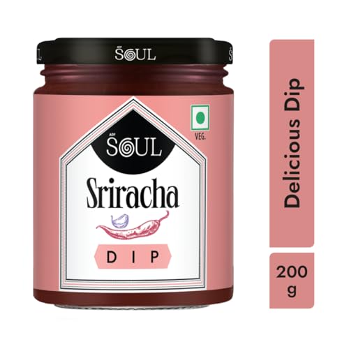 Image of ADF Soul Sriracha Dip | Spicy Thai-Style Sauce With Red Chillies & Garlic | Perfect With Fries, Burgers & Snacks | 200g