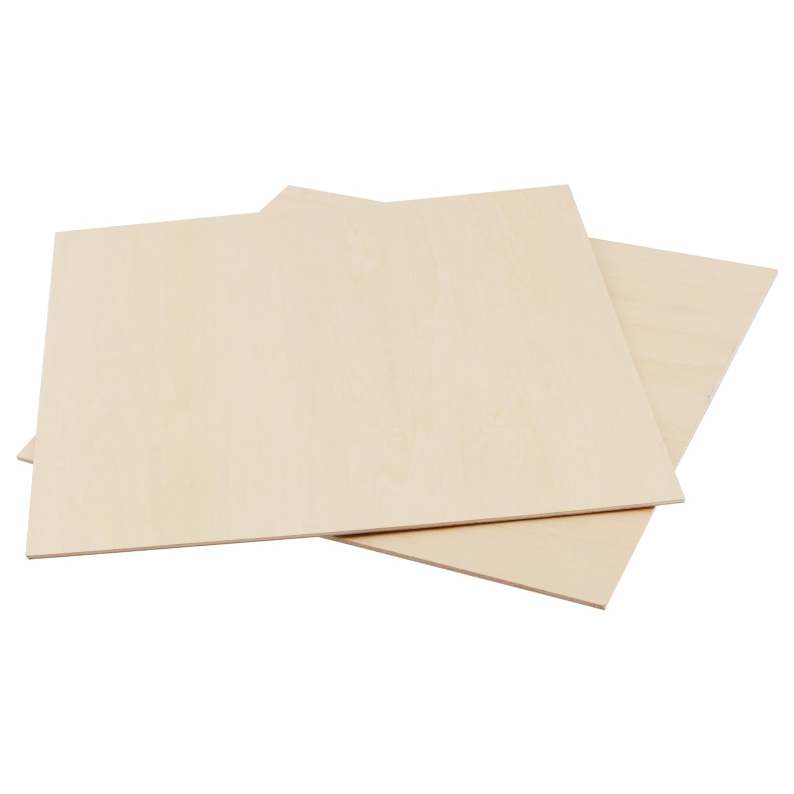 Sperrholzplatten, 300 x 300 mm, 3 mm Dicke, glatte, unlackierte Lindenholzplatten, Holzplatten zum Basteln, Laserschneiden, Gravieren, Modellbau, DIY-Projekte (30 x 30 x 0,3 cm), 16 Stück