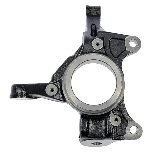 Image of Detroit Axle - Front Right Steering Knuckle for 2009-2019 Toyota Corolla 2009-2013 Matrix Passenger Side Steering Knuckle Assembly 2010 2011 2012 Replacement