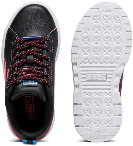 Puma - Kids Mayze Cosmic Girl Shoes, Color Puma Black/Ravish/Ultra Blue, Size: 1 M US Little Kid4