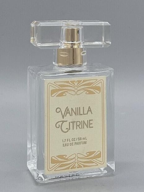 Tru Fragrance Vanilla Citrine Eau De Parfum 1.7 Fl Oz - Women's Vanilla Scented Perfume Sweet Aroma for Her Ladies Fragrance New