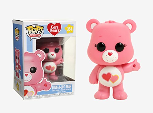 Funko Pop! Animation: Care Bears Love-A-Lot Bear Collectible Figure, Multicolor